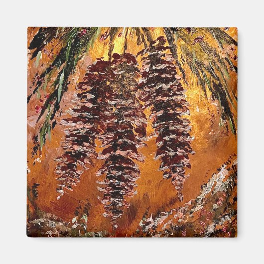 Pine Cone Magnet (Vorne)