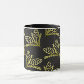 Pine Cone Modern Rustic Tasse (Zentrum)