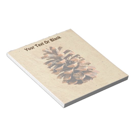 Pine Cone Notizblock (angewinkelt)