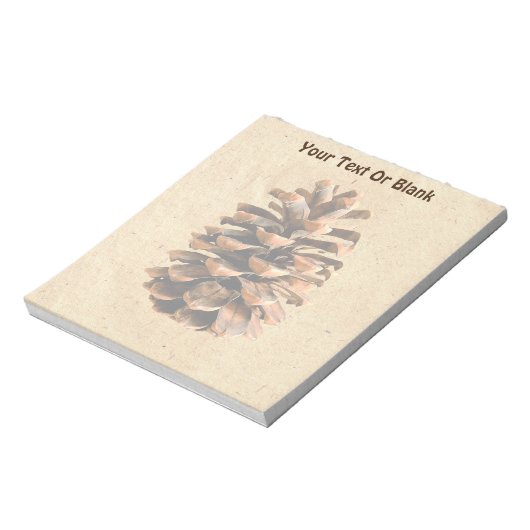 Pine Cone Notizblock (Rotiert)