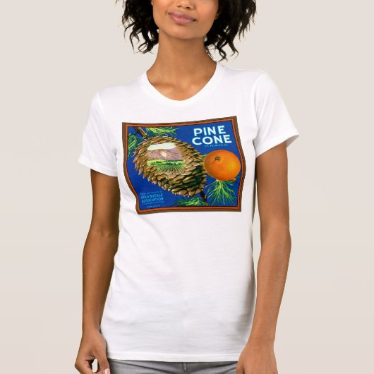 Pine Cone Orange T-Shirt (Vorderseite)