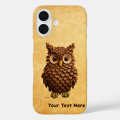 Pine Cone Owl Case-Mate iPhone Hülle (Rückseite)