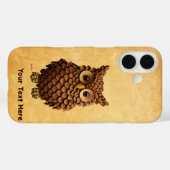 Pine Cone Owl Case-Mate iPhone Hülle (Rückseite (Horizontal))