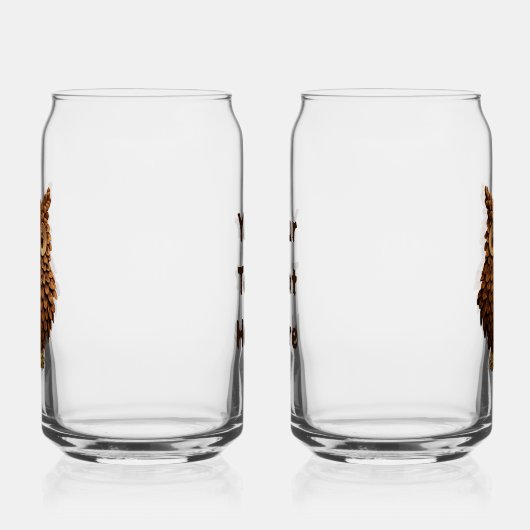 Pine Cone Owl Dosenglas (Links)