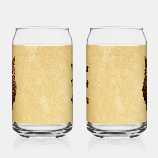 Pine Cone Owl Dosenglas (Links)