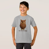 Pine Cone Owl T-Shirt (Vorne ganz)