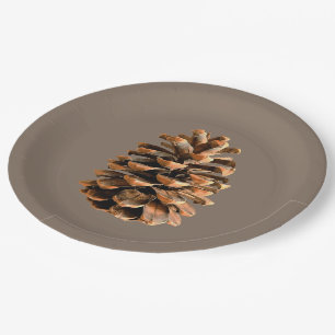 Pine Cone Pappteller