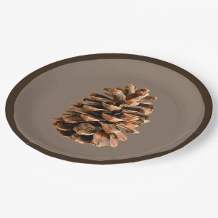 Pine Cone Pappteller