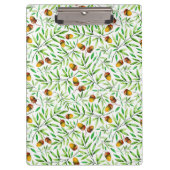 Pine Cone Pattern Klemmbrett (Vorderseite)