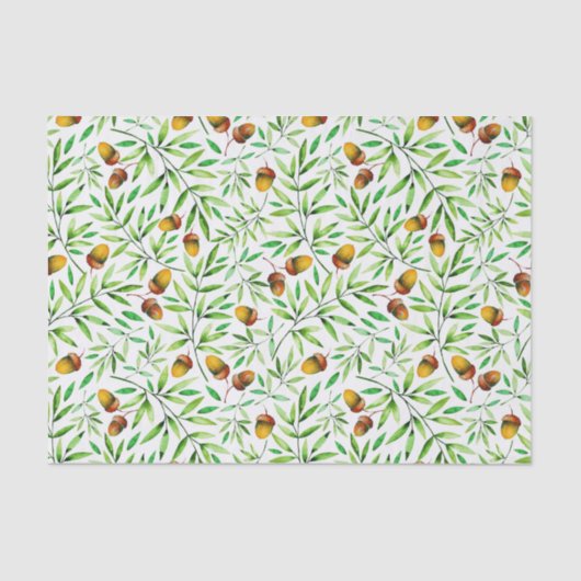 Pine Cone Pattern Seidenpapier (Vorderseite)