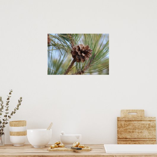 Pine Cone Poster (Küche)