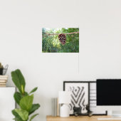 Pine Cone Poster (Heimbüro)