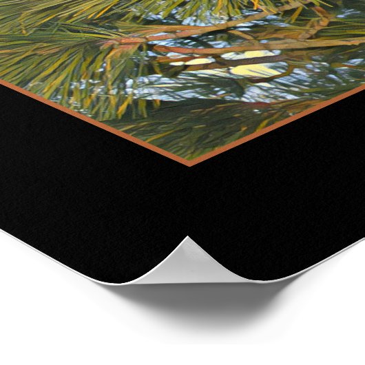 Pine Cone Poster (Ecke)