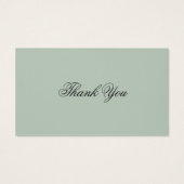 Pine Cone Rustikale Gastgeschenk Hochzeit Tag (Rückseite)