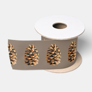Pine Cone Satinband