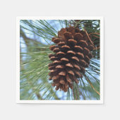 Pine Cone Serviette (Vorderseite)
