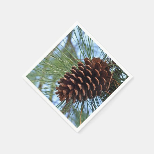 Pine Cone Serviette (Ecke)