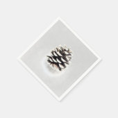 Pine Cone Serviette (Ecke)