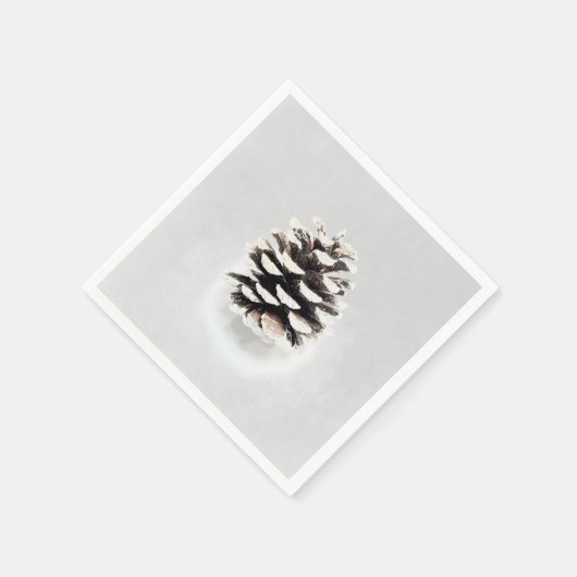 Pine Cone Serviette (Ecke)