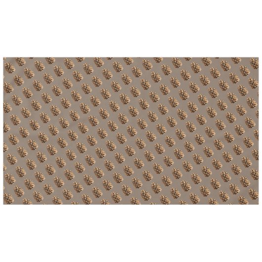 Pine Cone Tischdecke (Vorderseite (Horizontal))
