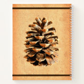 Pine Cone und John Muir Zitat Notizblock (Rückseite)
