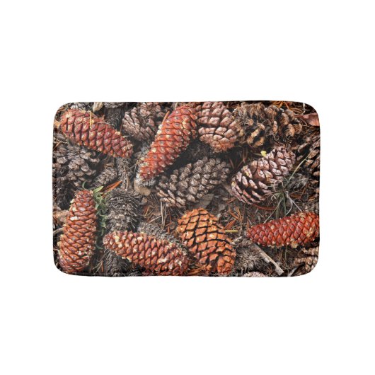 Pine Cones Badematte (Vorderseite)