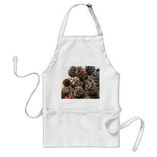 Pine Cones Bio Weihnachtsschmuckstücke Kunst, Dich Schürze
