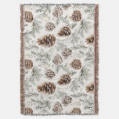 Pine Cones Decke (Vorderseite Vertikal)