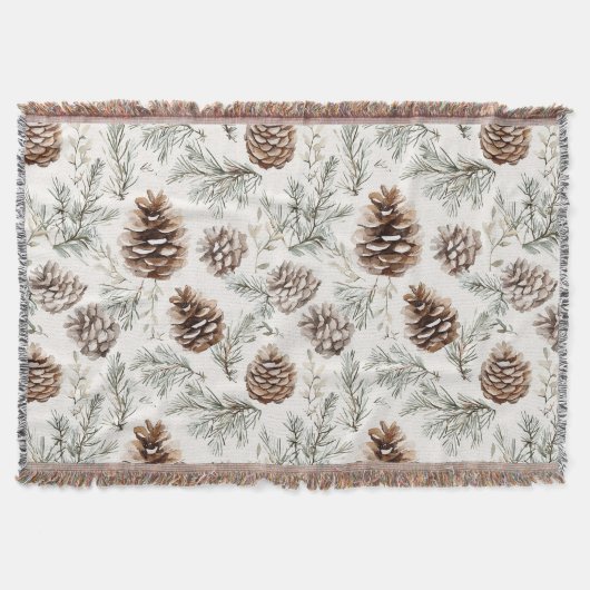 Pine Cones Decke (Vorderseite)