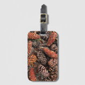 Pine Cones Gepäckanhänger (Vorderseite Vertikal)