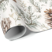 Pine Cones Geschenkpapier (Rolleneckpunkt)