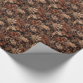 Pine Cones Geschenkpapier (Ecke)