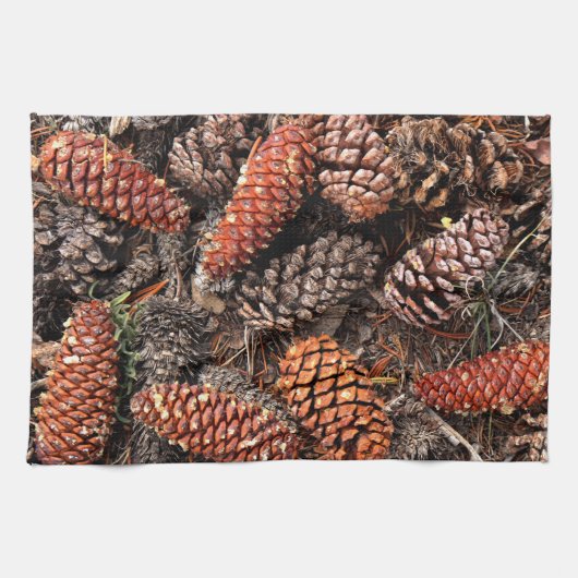 Pine Cones Geschirrtuch (Horizontal)