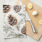 Pine Cones Geschirrtuch (Viertel Falte)