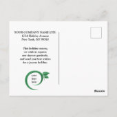 Pine Cones | Gruß Niedlich Postkarte (Rückseite)