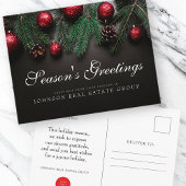 Pine Cones | Grüße der Jahreszeit Postkarte