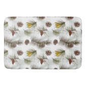 Pine Cones Herbst Badematte (Vorderseite)