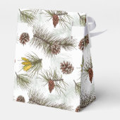 Pine Cones Herbst Geschenkschachtel (Rückseite)