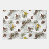 Pine Cones Herbst Geschirrtuch (Horizontal)