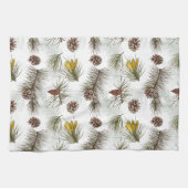 Pine Cones Herbst Geschirrtuch (Horizontal)