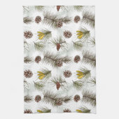 Pine Cones Herbst Geschirrtuch (Vertikal)