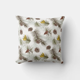 Pine Cones Herbst Kissen