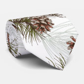 Pine Cones Herbst Krawatte (Gerollt)