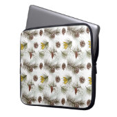 Pine Cones Herbst Laptopschutzhülle (Vorderseite Links)