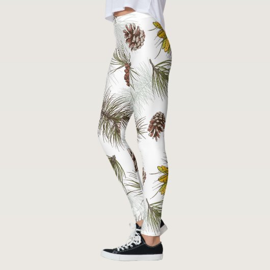 Pine Cones Herbst Leggings (Links)