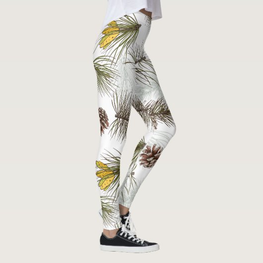 Pine Cones Herbst Leggings (Rechts)