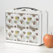 Pine Cones Herbst Metall Brotdose (Beispiel)