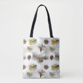 Pine Cones Herbst Tasche (Vorderseite)
