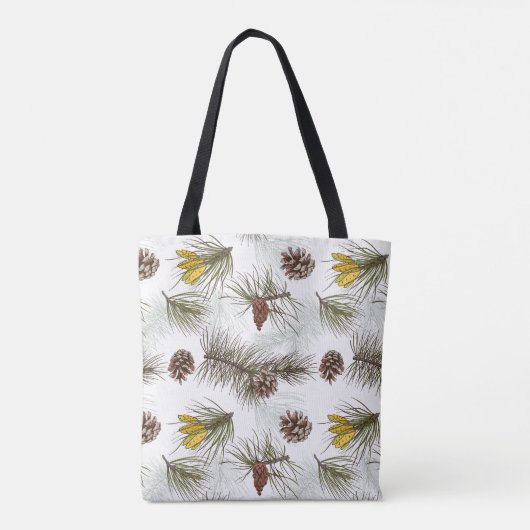 Pine Cones Herbst Tasche (Rückseite)