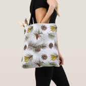 Pine Cones Herbst Tasche (Von Nahem)